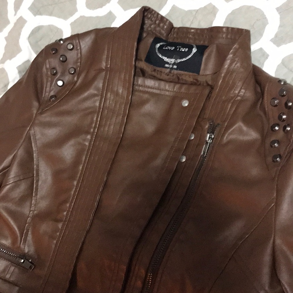 LEATHER JACKET🤩 - Picture 4 of 7